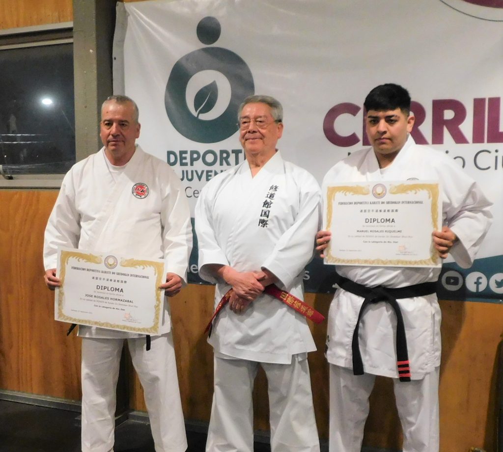 José Rosales y Manuel Rosales nominados como Renshi de Escuela Shudokan