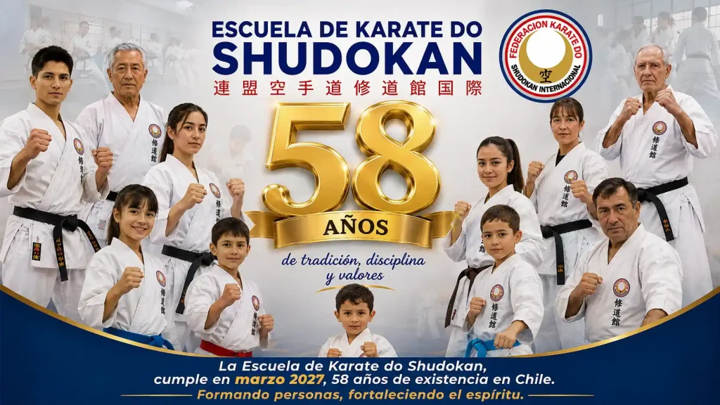Aniversario 58 de la Escuela de Karate Shudokan en Chile